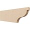 Ekena Millwork 2in. W x 8in. H x 24in. L Garner Woodgrain TimberThane Rafter Tail, Primed Tan RFTUR02X08X24GARRCPR - alternate 1